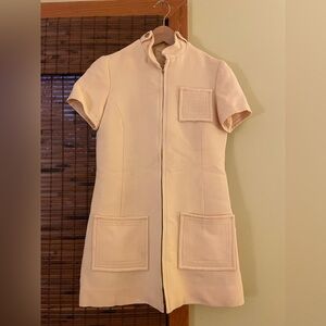 Vintage Nettie Milgrim Mod Mini Dress